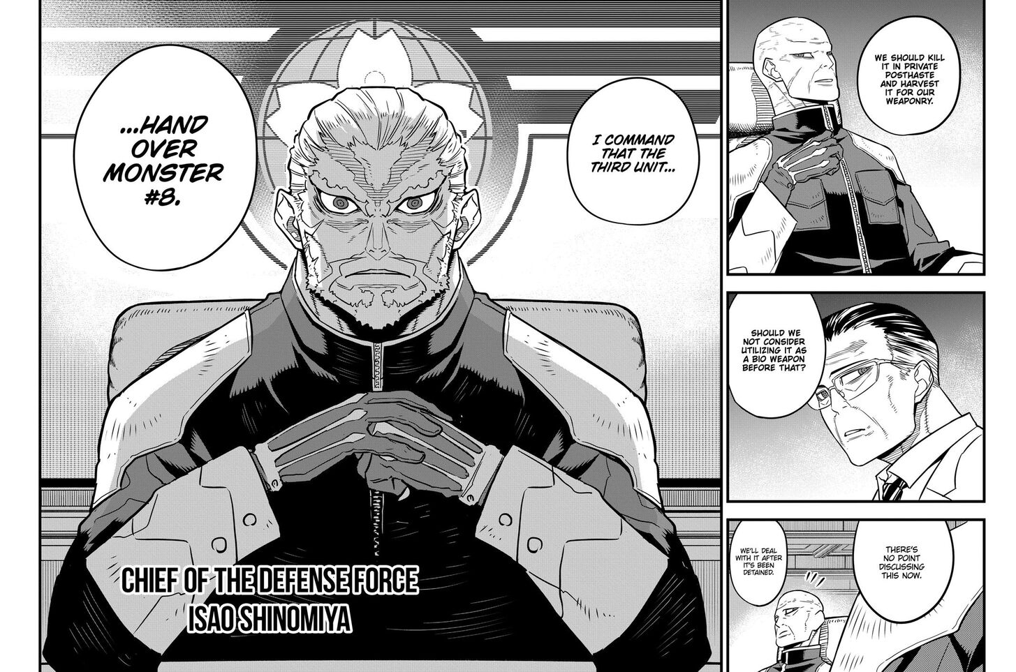 Kaiju No. 8 Chapter 033 page 4