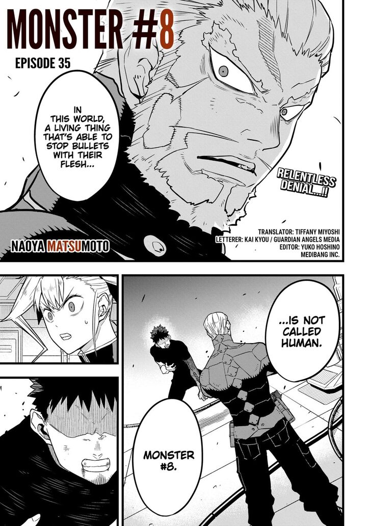 Kaiju No. 8 Chapter 035 page 1