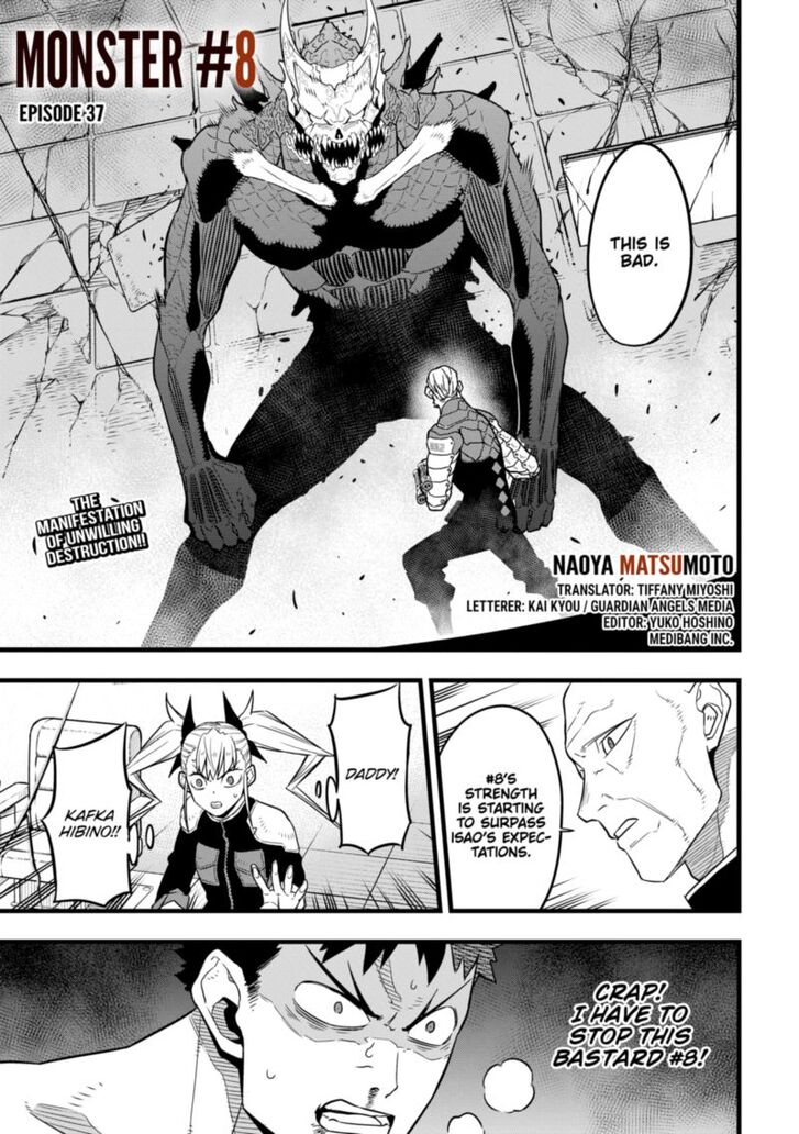 Kaiju No. 8 Chapter 037 page 1