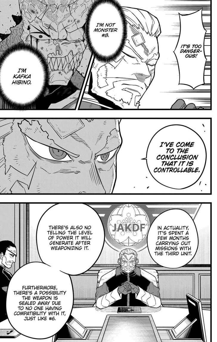 Kaiju No. 8 Chapter 038 page 6