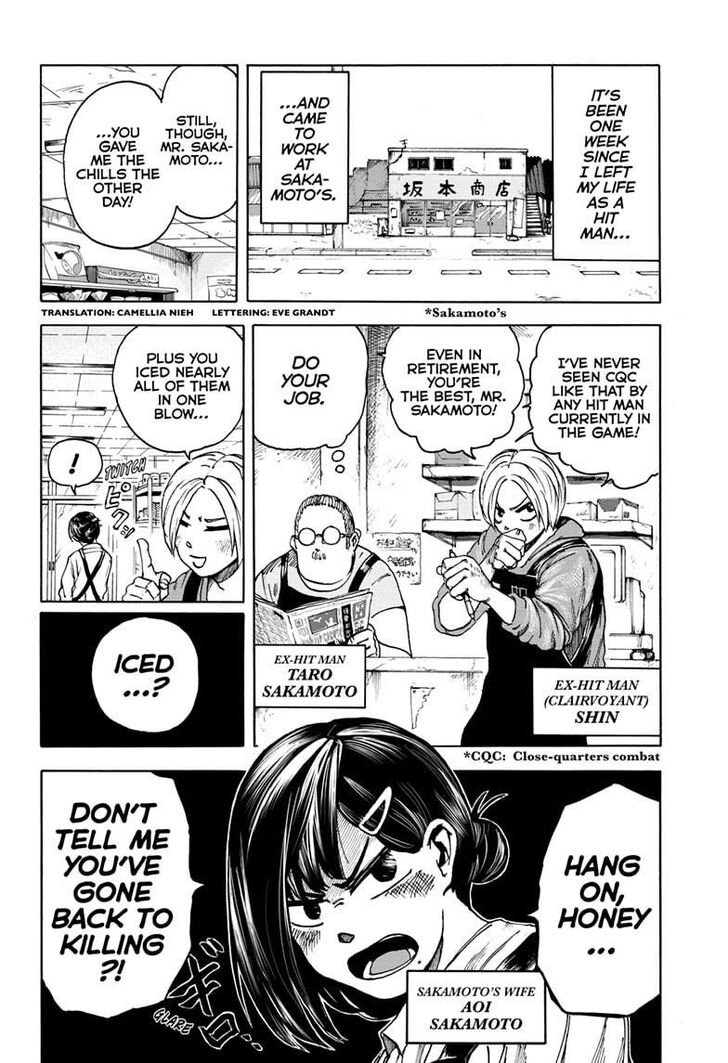 Sakamoto Days Chapter 002 page 3