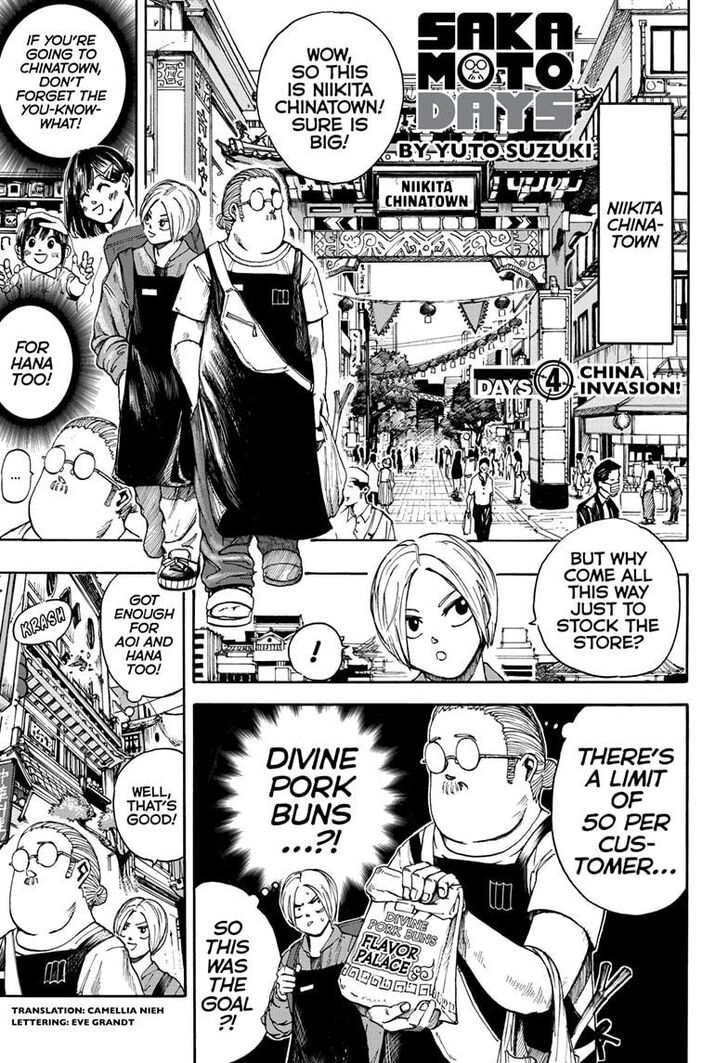 Sakamoto Days Chapter 004 page 2