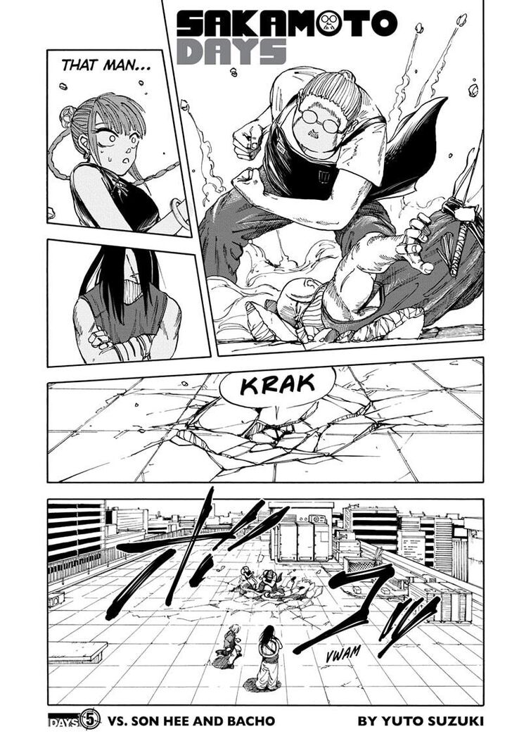 Sakamoto Days Chapter 005 page 2