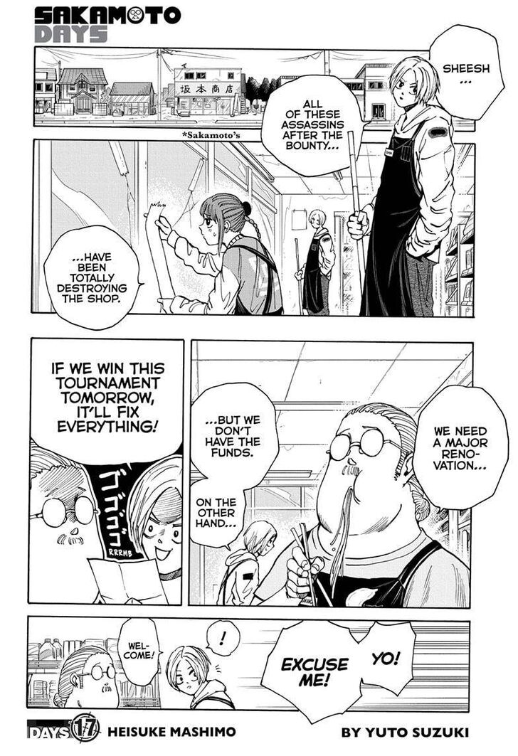 Sakamoto Days Chapter 017 page 3