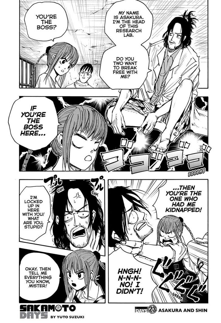 Sakamoto Days Chapter 023 page 1