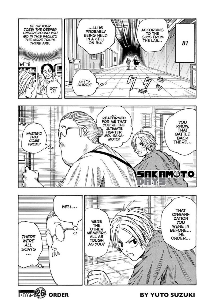 Sakamoto Days Chapter 026 page 2