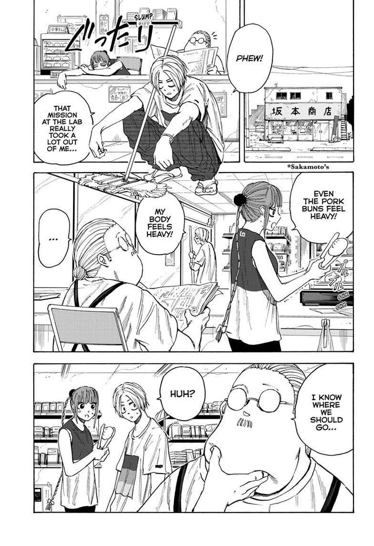 Sakamoto Days Chapter 032 page 1