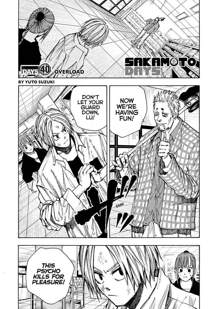 Sakamoto Days Chapter 040 page 2