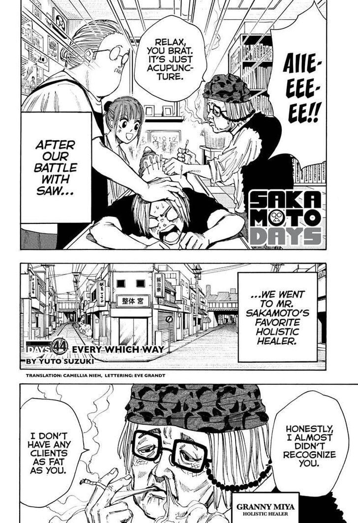 Sakamoto Days Chapter 044 page 2