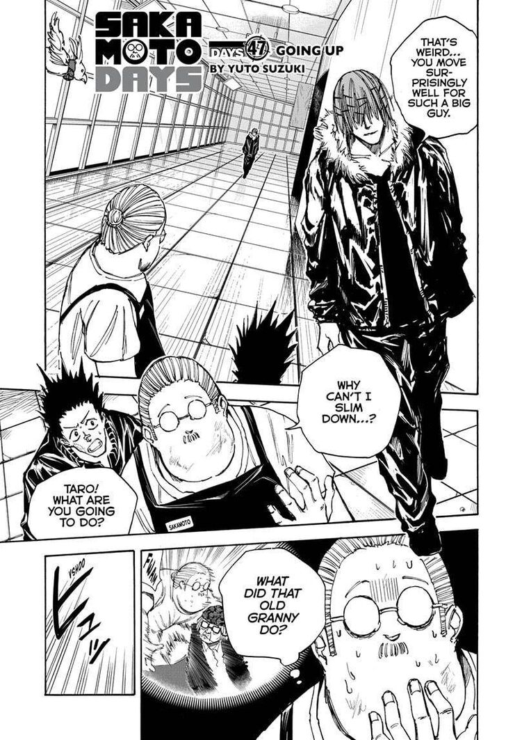 Sakamoto Days Chapter 047 page 1