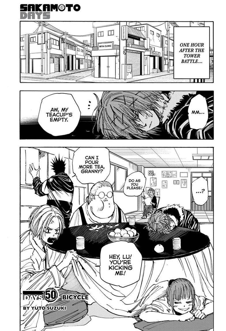 Sakamoto Days Chapter 050 page 2