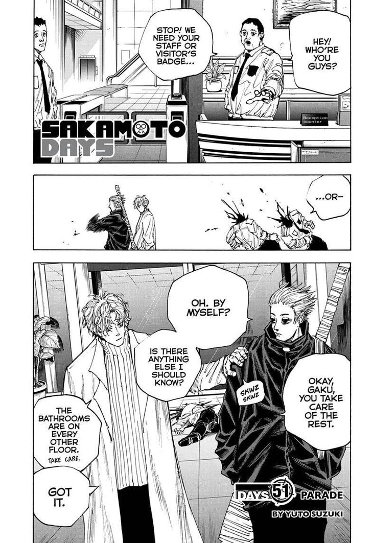 Sakamoto Days Chapter 051 page 2