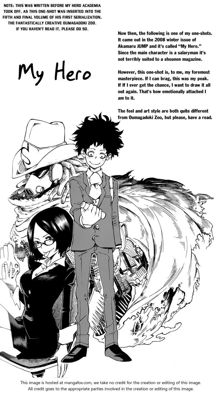 Boku no Hero Academia Vol.00 Chapter 000 page 2