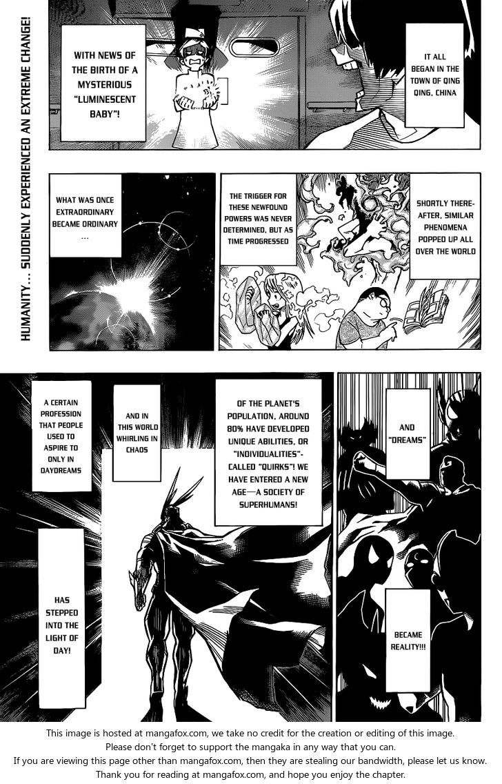Boku no Hero Academia Vol.01 Chapter 001 page 5