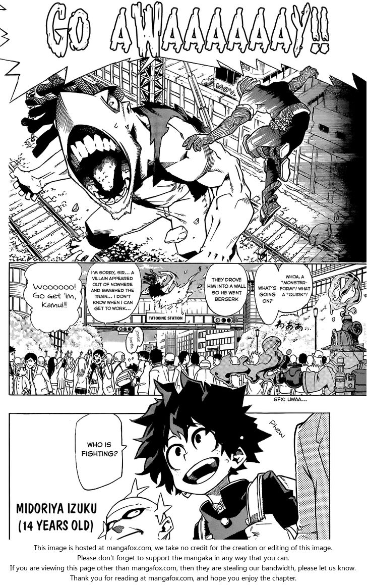 Boku no Hero Academia Vol.01 Chapter 001 page 6