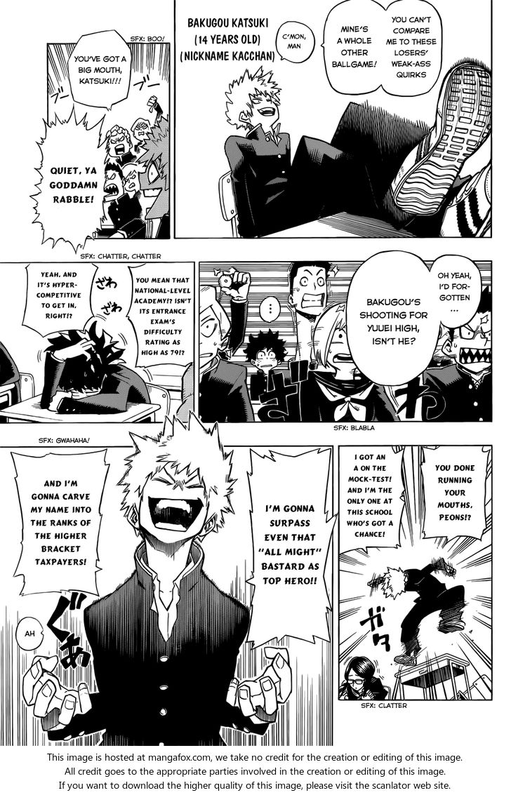 Boku no Hero Academia Vol.01 Chapter 001 page 11