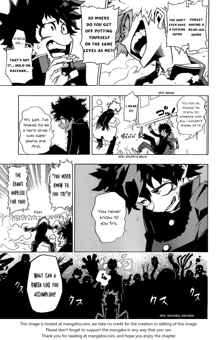 Boku no Hero Academia Vol.01 Chapter 001 page 13