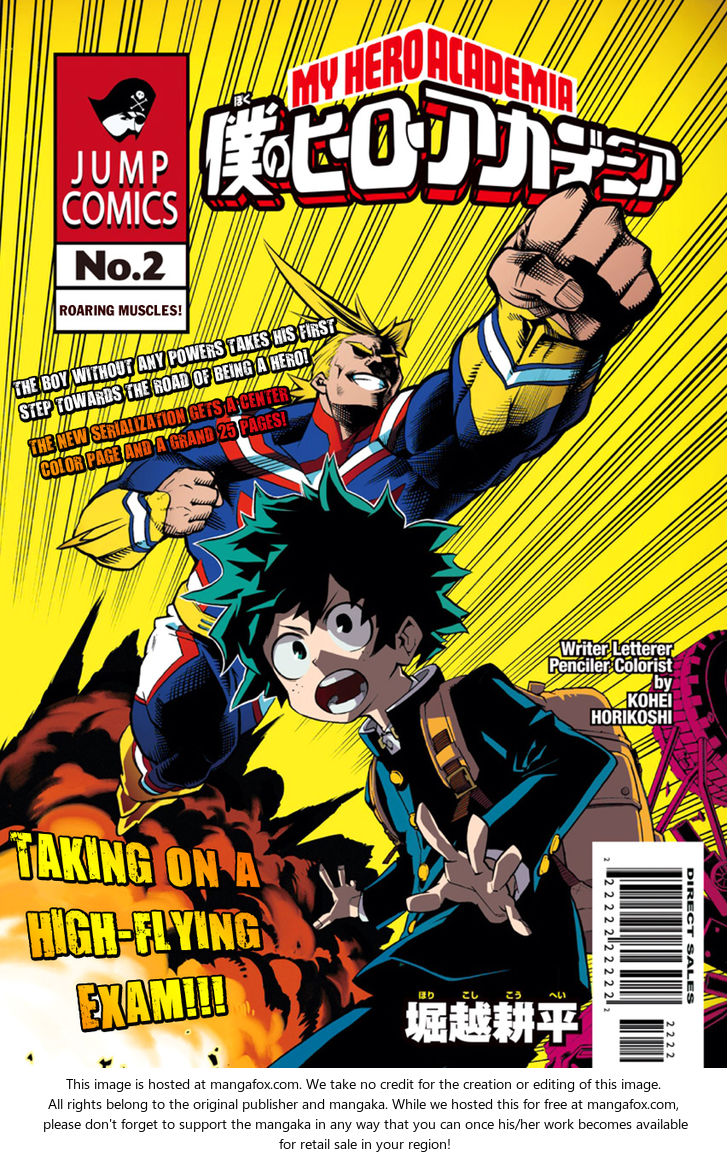 Boku no Hero Academia Vol.01 Chapter 002 page 4