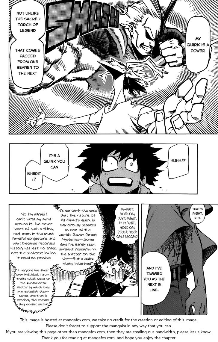 Boku no Hero Academia Vol.01 Chapter 002 page 9
