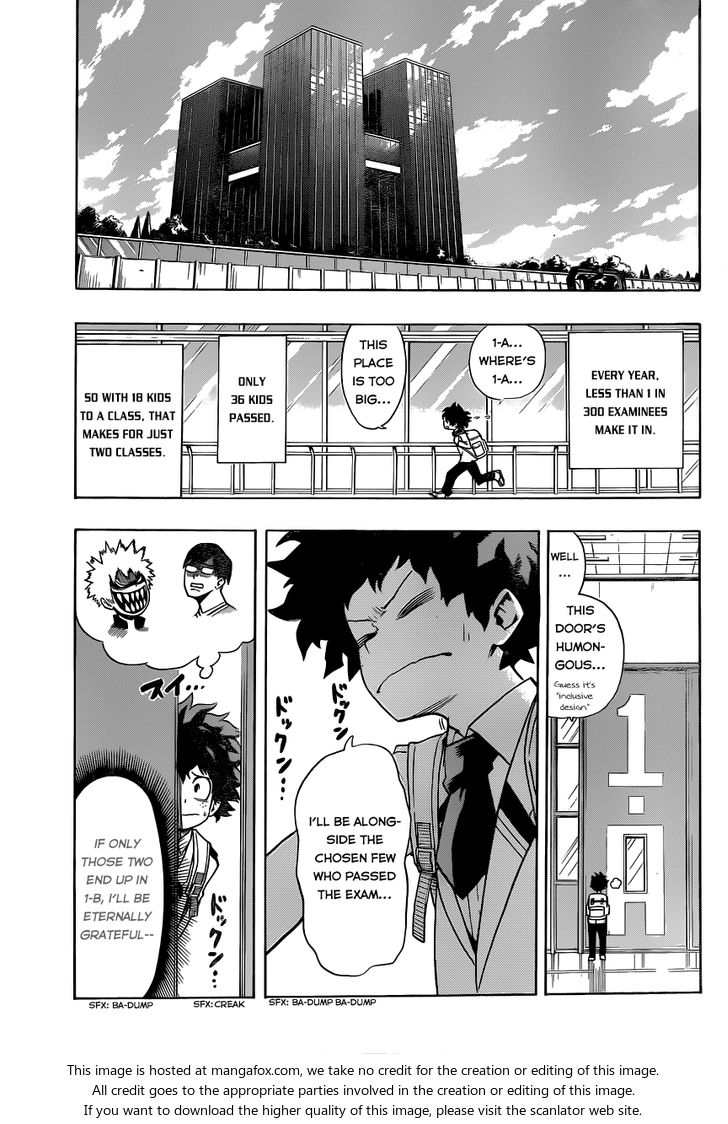 Boku no Hero Academia Vol.01 Chapter 005 page 9