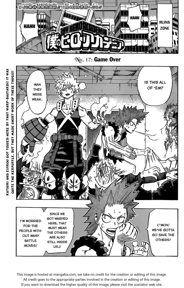 Boku no Hero Academia Vol.02 Chapter 017 page 3