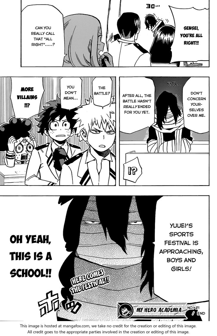 Boku no Hero Academia Vol.03 Chapter 021 page 21