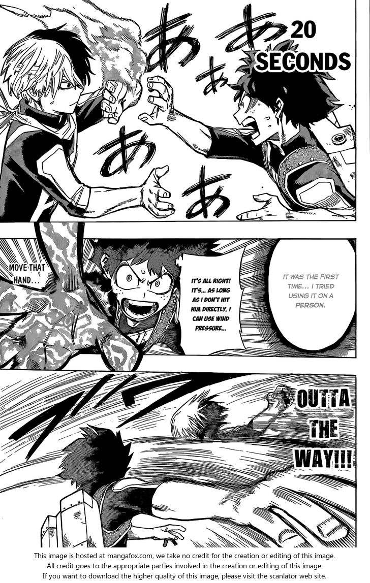 Boku no Hero Academia Vol.04 Chapter 030 page 14