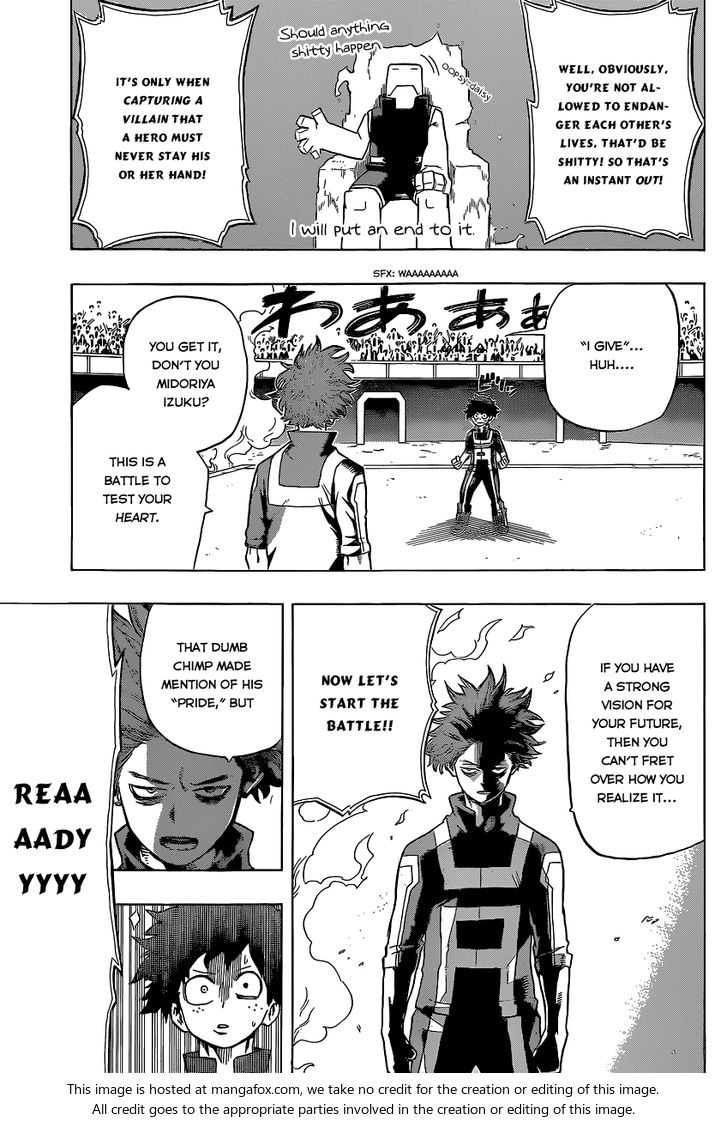 Boku no Hero Academia Vol.04 Chapter 032 page 21