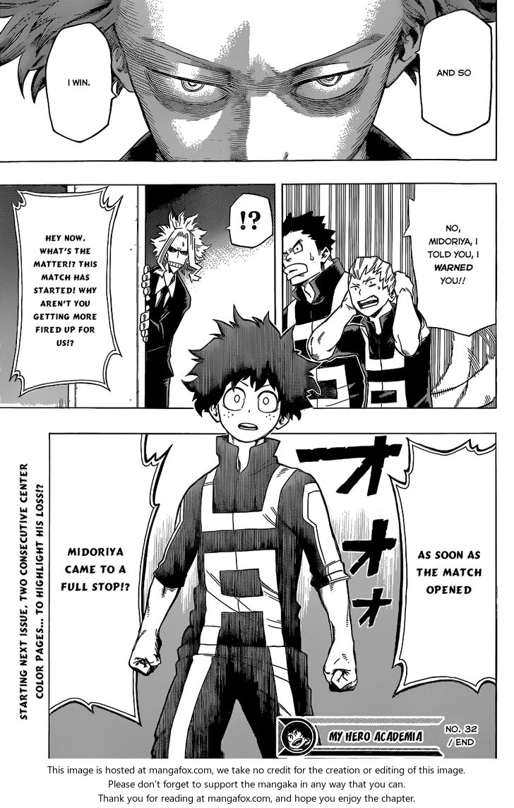 Boku no Hero Academia Vol.04 Chapter 032 page 23