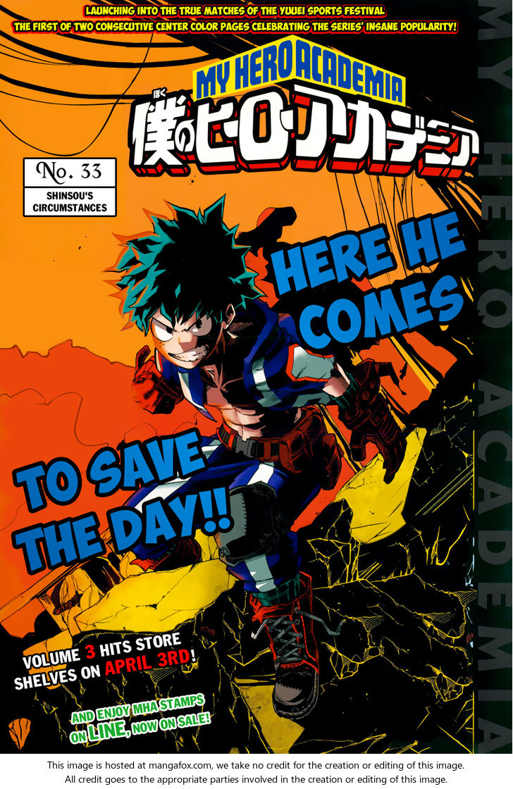 Boku no Hero Academia Vol.04 Chapter 033 page 3