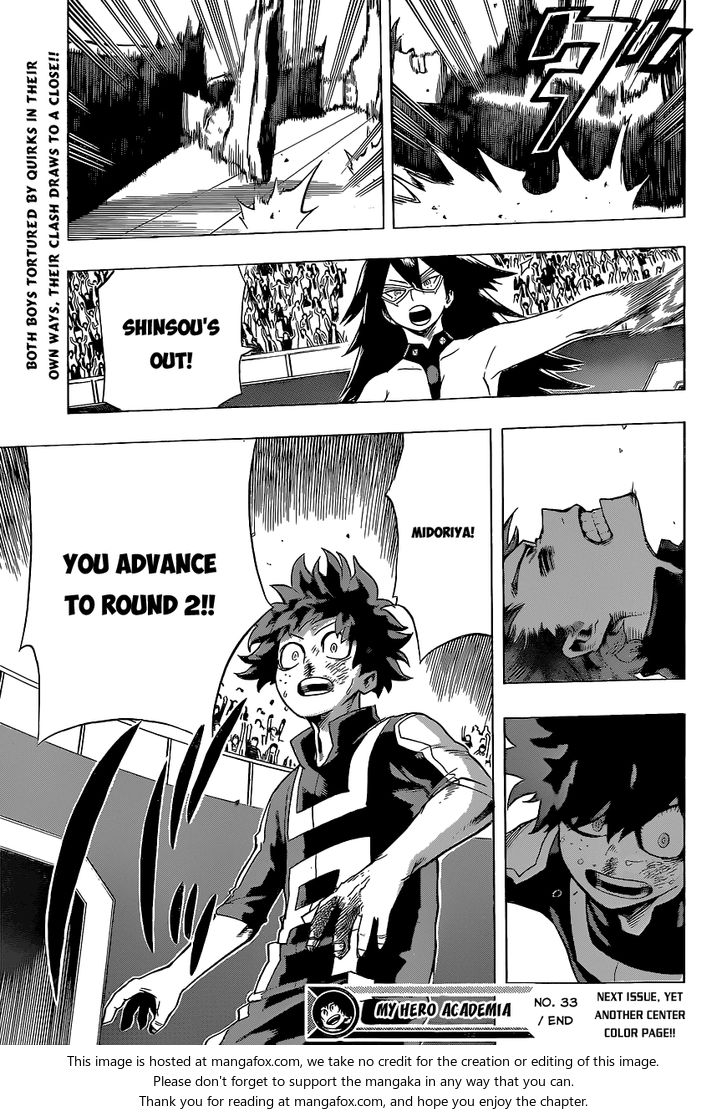 Boku no Hero Academia Vol.04 Chapter 033 page 22